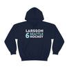 Hoodie Larsson 6 Seattle Hockey Grafitti Wall Design Unisex Hooded Sweatshirt