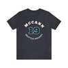 T-Shirt McCann 19 Seattle Hockey Number Arch Design Unisex T-Shirt