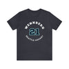 T-Shirt Wennberg 21 Seattle Hockey Number Arch Design Unisex T-Shirt