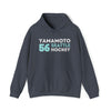 Hoodie Yamamoto 56 Seattle Hockey Grafitti Wall Design Unisex Hooded Sweatshirt