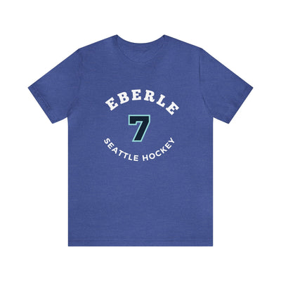 T-Shirt Eberle 7 Seattle Hockey Number Arch Design Unisex T-Shirt