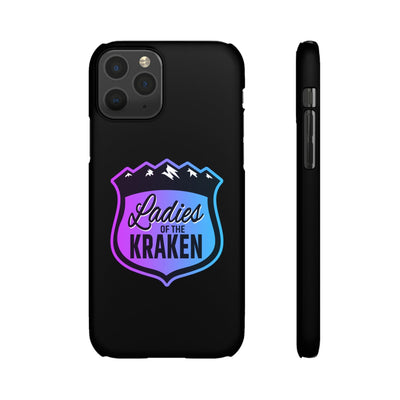 Phone Case Ladies Of The Kraken Gradient Colors Snap Phone Case In Black