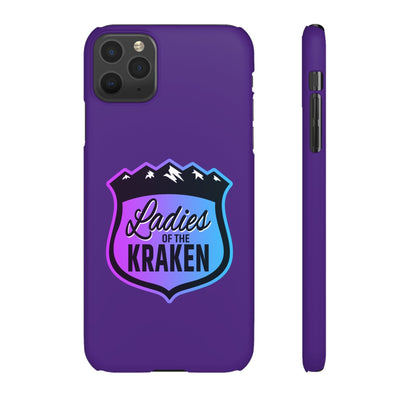 Phone Case Ladies Of The Kraken Gradient Colors Snap Phone Case In Purple