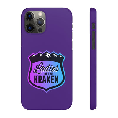 Phone Case Ladies Of The Kraken Gradient Colors Snap Phone Case In Purple