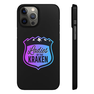 Phone Case Ladies Of The Kraken Gradient Colors Snap Phone Case In Black