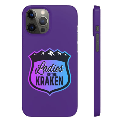 Phone Case Ladies Of The Kraken Gradient Colors Snap Phone Case In Purple