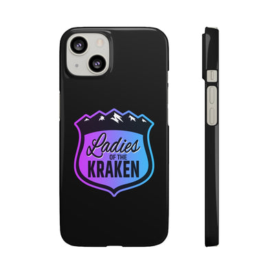 Phone Case Ladies Of The Kraken Gradient Colors Snap Phone Case In Black