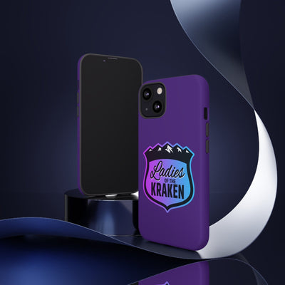 Phone Case Ladies Of The Kraken Gradient Colors Tough Phone Case In Purple