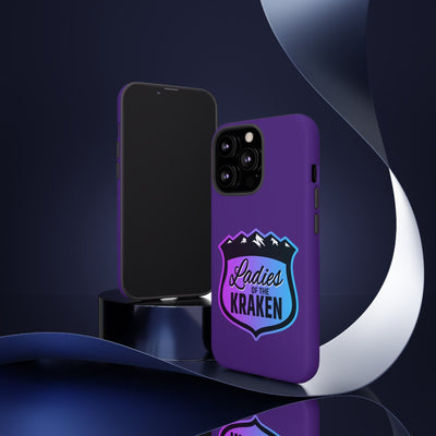 Phone Case Ladies Of The Kraken Gradient Colors Tough Phone Case In Purple