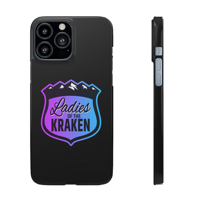 Phone Case Ladies Of The Kraken Gradient Colors Snap Phone Case In Black