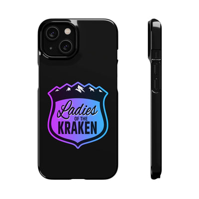 Phone Case Ladies Of The Kraken Gradient Colors Snap Phone Case In Black