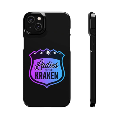 Phone Case Ladies Of The Kraken Gradient Colors Snap Phone Case In Black