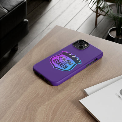 Phone Case Ladies Of The Kraken Gradient Colors Tough Phone Case In Purple