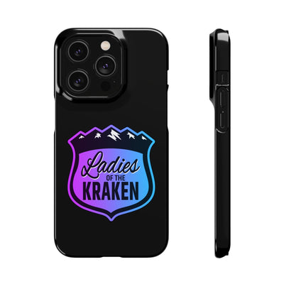 Phone Case Ladies Of The Kraken Gradient Colors Snap Phone Case In Black