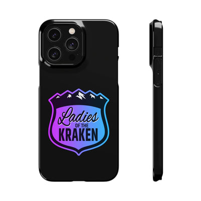 Phone Case Ladies Of The Kraken Gradient Colors Snap Phone Case In Black