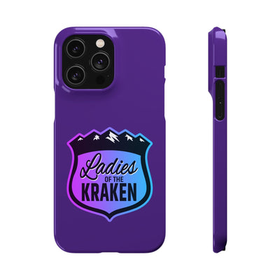 Phone Case Ladies Of The Kraken Gradient Colors Snap Phone Case In Purple