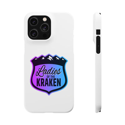 Phone Case Ladies Of The Kraken Gradient Colors Snap Phone Case In White