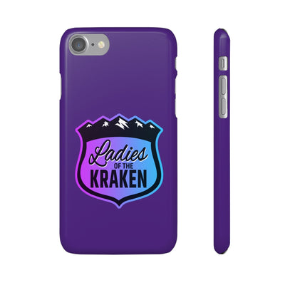 Phone Case Ladies Of The Kraken Gradient Colors Snap Phone Case In Purple