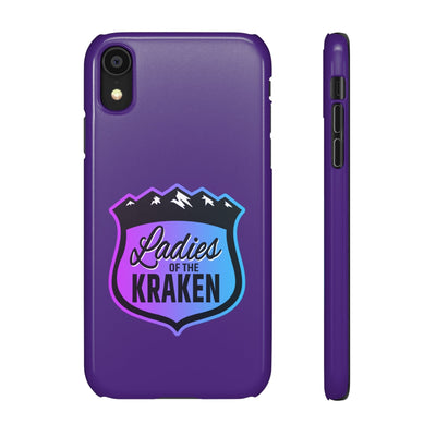 Phone Case Ladies Of The Kraken Gradient Colors Snap Phone Case In Purple