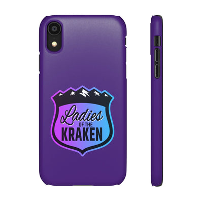 Phone Case Ladies Of The Kraken Gradient Colors Snap Phone Case In Purple