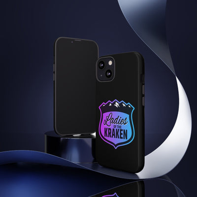 Phone Case Ladies Of The Kraken Gradient Colors Tough Phone Case In Black