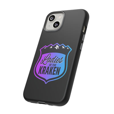 Phone Case Ladies Of The Kraken Gradient Colors Tough Phone Case In Black