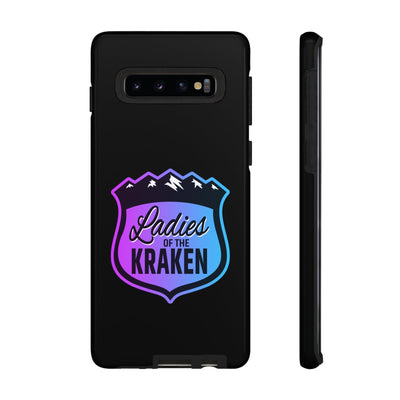 Phone Case Ladies Of The Kraken Gradient Colors Tough Phone Case In Black