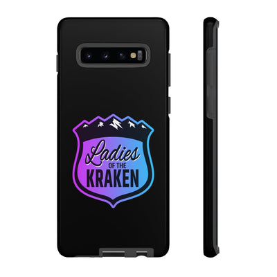 Phone Case Ladies Of The Kraken Gradient Colors Tough Phone Case In Black