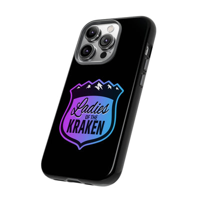 Phone Case Ladies Of The Kraken Gradient Colors Tough Phone Case In Black