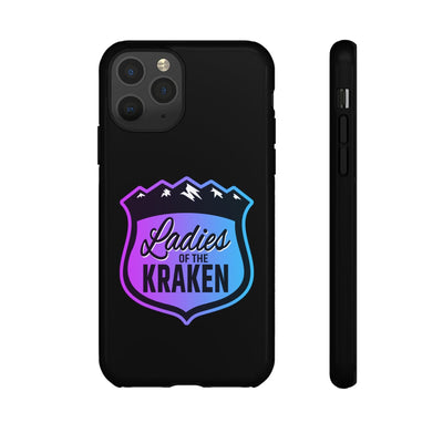 Phone Case Ladies Of The Kraken Gradient Colors Tough Phone Case In Black