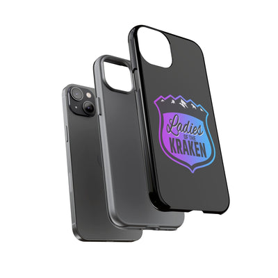 Phone Case Ladies Of The Kraken Gradient Colors Tough Phone Case In Black