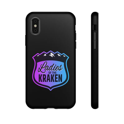 Phone Case Ladies Of The Kraken Gradient Colors Tough Phone Case In Black