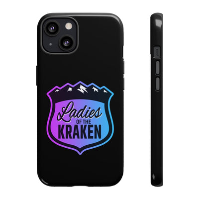 Phone Case Ladies Of The Kraken Gradient Colors Tough Phone Case In Black