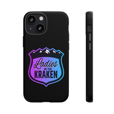 Phone Case Ladies Of The Kraken Gradient Colors Tough Phone Case In Black