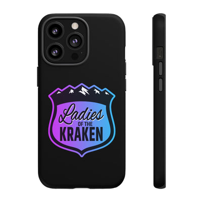 Phone Case Ladies Of The Kraken Gradient Colors Tough Phone Case In Black