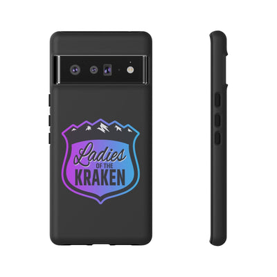 Phone Case Ladies Of The Kraken Gradient Colors Tough Phone Case In Black