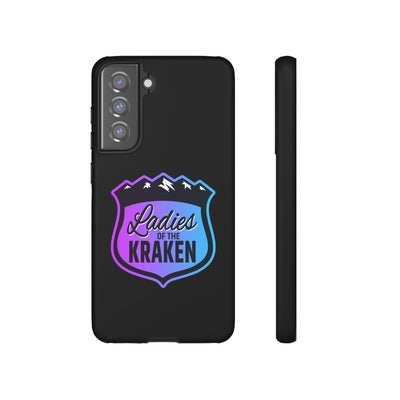 Phone Case Ladies Of The Kraken Gradient Colors Tough Phone Case In Black