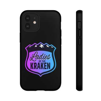 Phone Case Ladies Of The Kraken Gradient Colors Tough Phone Case In Black