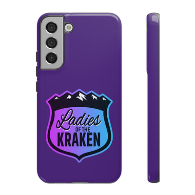 Phone Case Ladies Of The Kraken Gradient Colors Tough Phone Case In Purple