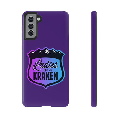 Phone Case Ladies Of The Kraken Gradient Colors Tough Phone Case In Purple