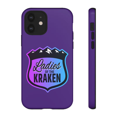 Phone Case Ladies Of The Kraken Gradient Colors Tough Phone Case In Purple