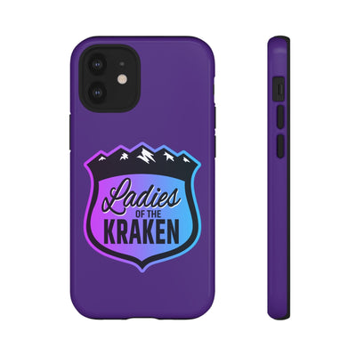 Phone Case Ladies Of The Kraken Gradient Colors Tough Phone Case In Purple