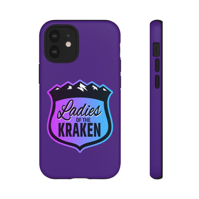 Phone Case Ladies Of The Kraken Gradient Colors Tough Phone Case In Purple