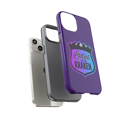 Phone Case Ladies Of The Kraken Gradient Colors Tough Phone Case In Purple