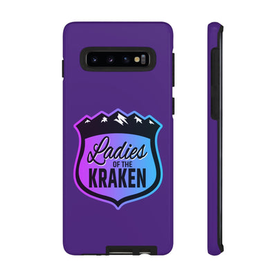 Phone Case Ladies Of The Kraken Gradient Colors Tough Phone Case In Purple
