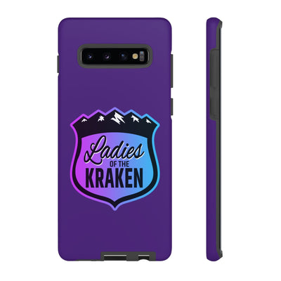 Phone Case Ladies Of The Kraken Gradient Colors Tough Phone Case In Purple