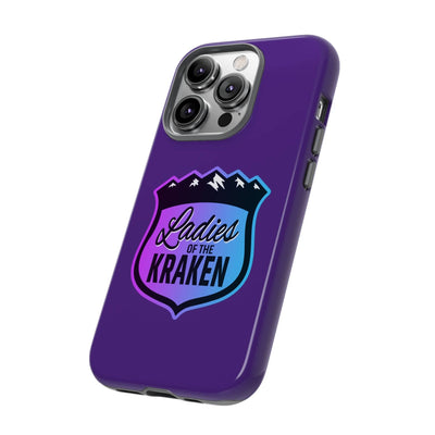 Phone Case Ladies Of The Kraken Gradient Colors Tough Phone Case In Purple