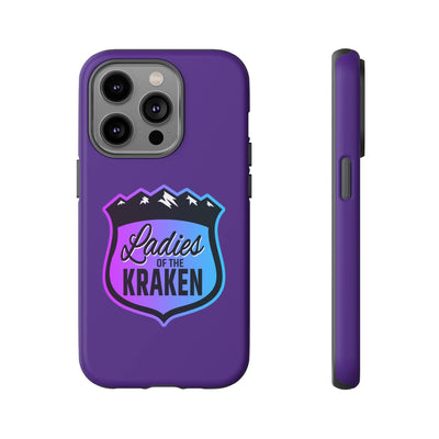 Phone Case Ladies Of The Kraken Gradient Colors Tough Phone Case In Purple