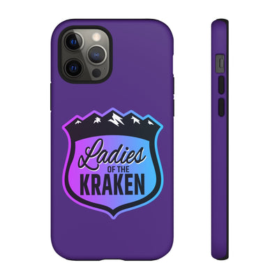 Phone Case Ladies Of The Kraken Gradient Colors Tough Phone Case In Purple