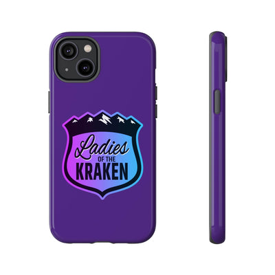 Phone Case Ladies Of The Kraken Gradient Colors Tough Phone Case In Purple